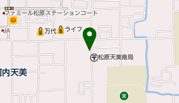 エイブルパーキング 天美南2丁目の地図画像