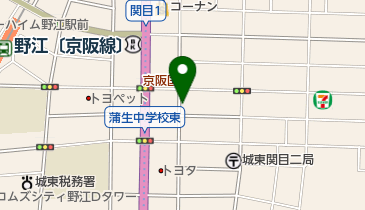 エイブルパーキング 関目1丁目 大阪市城東区 駐車場 536 0008 の地図 アクセス 地点情報 Navitime