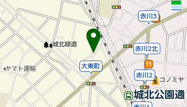 エイブルパーキング 大東町2丁目の地図画像