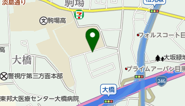 エイブルパーキング 大橋2丁目の地図画像