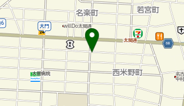 エイブルパーキング西米野町2丁目の地図画像