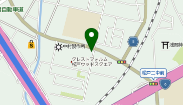 エイブルパーキング松戸市小山の地図画像