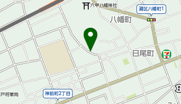 エイブルパーキング灘区八幡町4丁目の地図画像