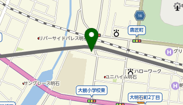 エイブルパーキング大明石町2丁目の地図画像