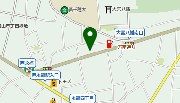 エイブルパーキング杉並区大宮2丁目の地図画像