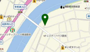 エイブルパーキング潮田町1丁目の地図画像