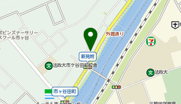 GSパーク市谷田町三丁目の地図画像