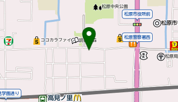 GSパーク高見の里の地図画像