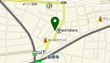豪徳寺第1の地図画像