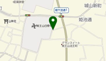 マッスルパーク法王町1丁目 A駐車場の地図画像