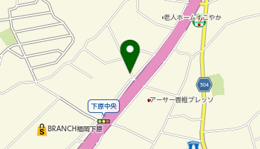 福岡下原4丁目パークの地図画像