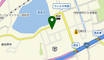 徳永北パーキングの地図画像
