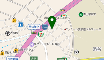 NTTル・パルク渋谷2丁目第1駐車の地図画像