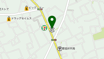 NTTル・パルク草加駐車場の地図画像