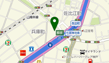 パークネット兵庫町1丁目の地図画像