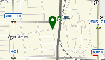 三交の駐ing塩浜駅前の地図画像