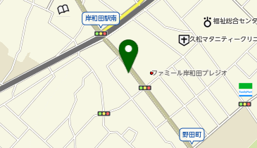 東洋カーマックス 岸和田上町駐車場の地図画像