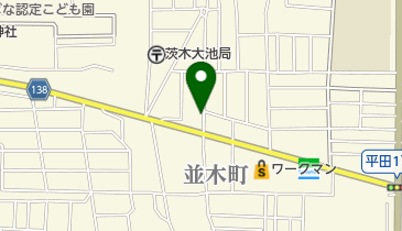 東洋カーマックス 茨木大池駐車場の地図画像