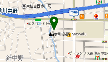 東洋カーマックス 駒川中野第3駐車場の地図画像
