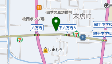 東洋カーマックス 東大阪末広町駐車場の地図画像