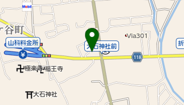 東洋カーマックス 西野山駐車場の地図画像