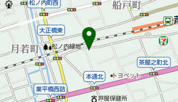 東洋カーマックス 業平町駐車場の地図画像
