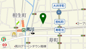 東洋カーマックス 大井手町駐車場の地図画像