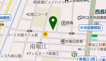 大阪府大阪市西区北堀江の交通一覧 - NAVITIME