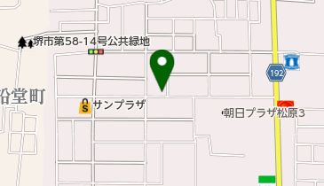 東洋カーマックス 天美我堂第4駐車場の地図画像
