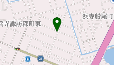 東洋カーマックス 浜寺船尾町西第2駐車場の地図画像