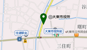 東洋カーマックス 大東曙町駐車場の地図画像