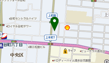 東洋カーマックス 大阪上町駐車場の地図画像