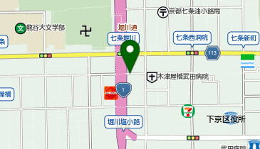 東洋カーマックス 油小路町駐車場の地図画像