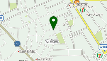 東洋カーマックス 宝塚安倉南駐車場の地図画像