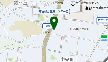 東洋カーマックス 川西日高町駐車場の地図画像