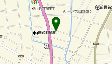 東洋カーマックス 前橋北駐車場の地図画像