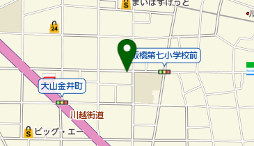 東洋カーマックス 大山金井町第二駐車場の地図画像