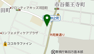 東洋カーマックス 市谷仲之町駐車場の地図画像