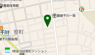 東洋カーマックス 千川1丁目駐車場の地図画像