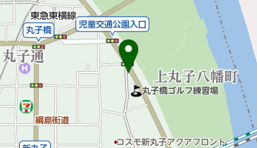 東洋カーマックス 上丸子八幡町第2駐車場の地図画像