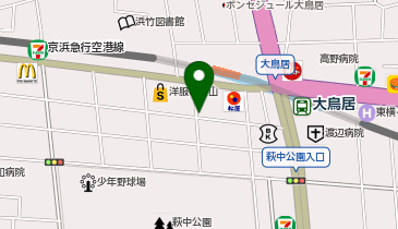 東洋カーマックス 萩中3丁目第2駐車場の地図画像