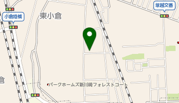 東洋カーマックス 川崎塚越3丁目駐車場の地図画像