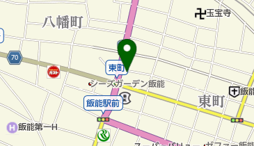 東洋カーマックス カラオケ館飯能店第二駐車場の地図画像