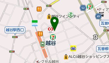 東洋カーマックス 越谷駐車場の地図画像