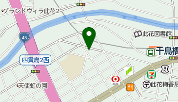 東洋カーマックス 千鳥橋駐車場の地図画像