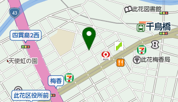 東洋カーマックス 四貫島第2駐車場の地図画像
