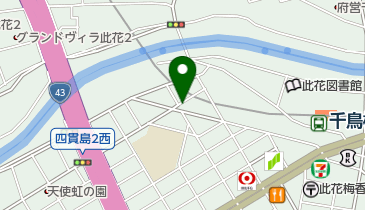 東洋カーマックス 千鳥橋第3駐車場の地図画像