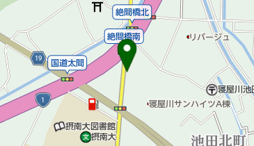 東洋カーマックス 池田北町駐車場の地図画像