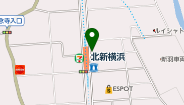 東洋カーマックス 北新横浜駐車場の地図画像