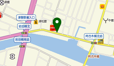 三交の駐ing 津東丸之内の地図画像